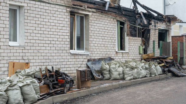 Professional Soot Cleanup technician working in Eden Prairie, MN